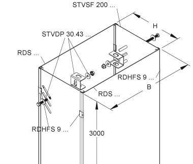 Niedax Steigetrassenver-     STVFA 200 S 