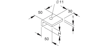 NIED Profilklemme HSK15ER      HSK 15 E3 