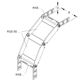 NIED Bogen Verstellbar         RGS60.100 