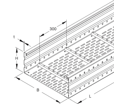 NIED Weitspannkabelrinnen    WRL 200.400 