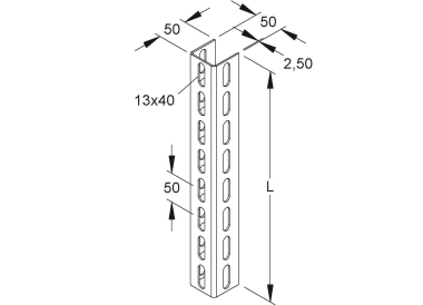 NIED U-Profil                U5050/3000F 