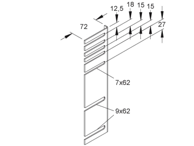 NIED Stabilisierungsprofil   GSP 170/110 