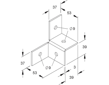 NIED Quer-Verbinder                QV 40 