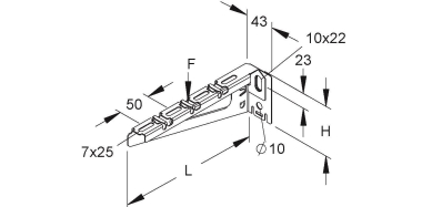 Niedax Hängestiel-            KTAC 400 S 