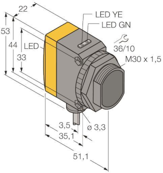 Turck Opto                     QS30VR3LP 