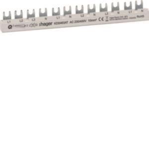 Hager Phasenschiene 12 Module   KDS463AT 