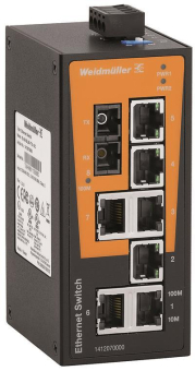 Weidmüller IE-SW-BL08T-7TX-1SC Netzwerk 