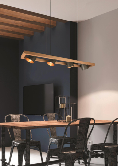 TRIO Pendelleuchte BELL 4-fl   301900467 