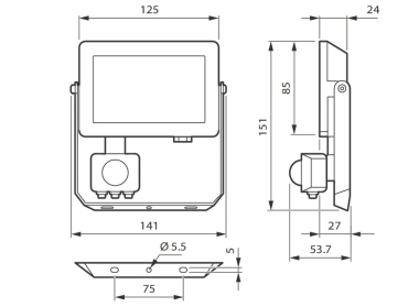 MAZDA BVP008 20W 4000K MDU      53455199 