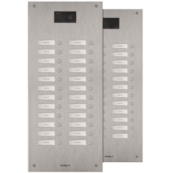 Comelit IX0224U Frontplatte Steel-Switch 