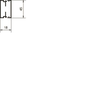 Hager Leitungsführungskanal LF1804509016 