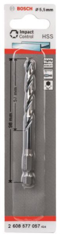 Bosch HSS 1Spiralbohrer       2608577057 