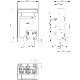 Siemens 3NP11431BC20 Lasttrennschalter 