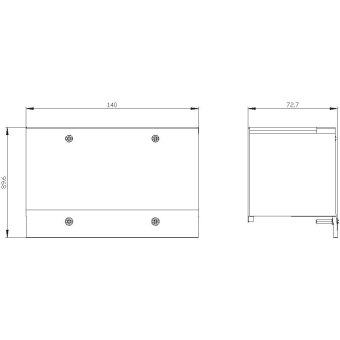 Siemens 3VA92210WF40 Klemmenabdeckung 