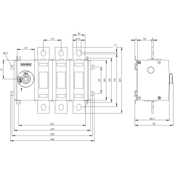 Siemens Lasttrennschal-  3KD4430-0PE10-0 