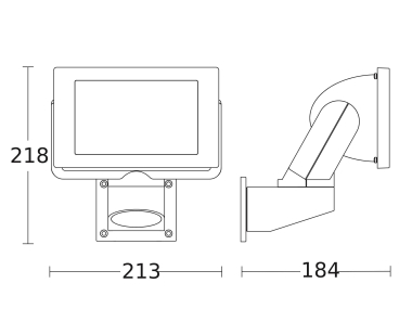 Steinel 069247  LED STRAHLER LS 300 M WS 
