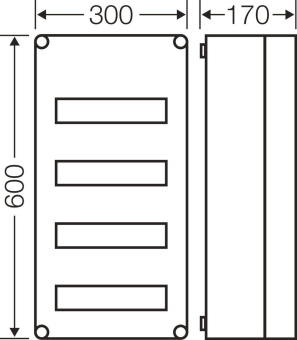 Hensel Mi-Automatengehäuse 48    Mi 1441 
