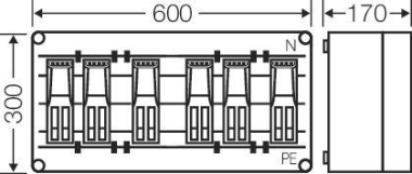 Hensel Mi-NH Si.trennschaltergeh Mi 6495 