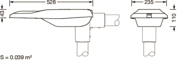 Siteco Streetlight SL 21    5XE1A41G08DB 