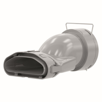 Stiebel Übergangsstück auf DN90 LVE-Ü 90 