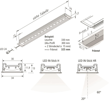Hera LED Einbauleuchte       61001410402 