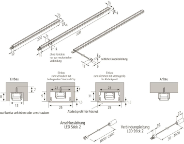 Hera LED Stab o.Dunkelzonen  20202410203 