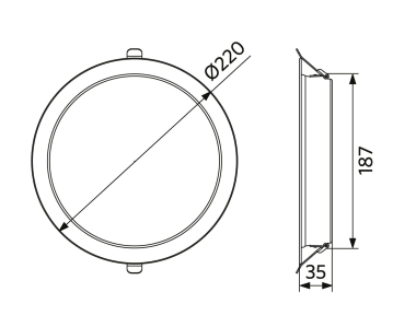 Opple LEDDownlightCo-E      540001291600 
