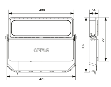 Opple LED FloodMo-P Re570   709000059400 