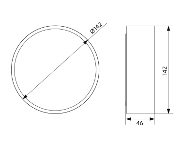 Opple LED Ceiling Lu-E      540001295300 