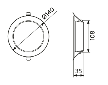 Opple LED Downlight Co-E    540001291100 