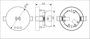 Opple LED Smart-BLE2-Rc-MW  821006001800 