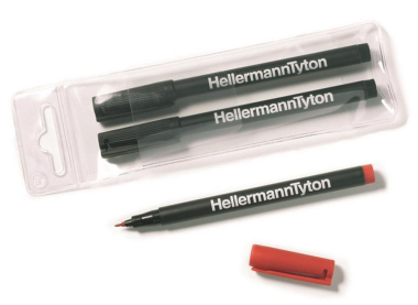Hellermann T82S-BK-PL-BK(2) Markierstift 