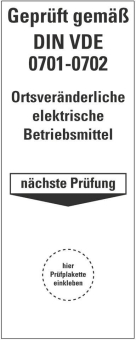 HEIN 178140 Grundplakette DIN-VDE 