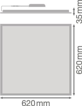 Ledvance PL PRINT SKY 625 V 26W SET6 