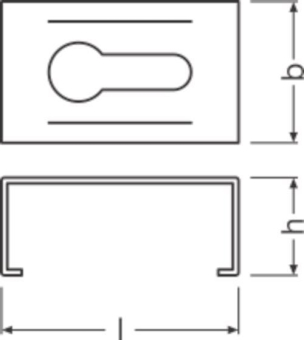 LEDV LS AY-PM03/MB 50x2 Profil- 