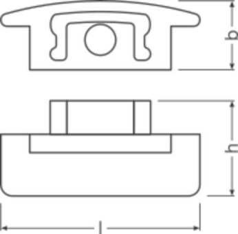 LEDV LS AY-PF03/EC/H 50x2 Flache 