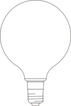 LEDV SMART+ WiFi Fil G125 dim 53 6W 