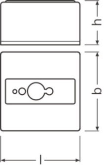 Osram LS/PD AP KIT 10 Deckeneinbau- 