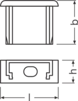 LEDV LS AY-PF02/EC/H 50x2 Flache 