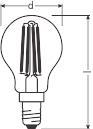 Ledvance LED Classic P 40 Filament V 