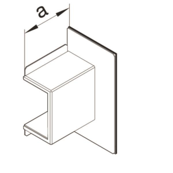Hager Wandanschlussstück  FWKP60150WVERZ 