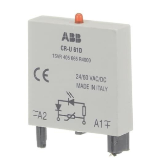 ABB Steckmodul Varistor u.LED   CR-U 61D 