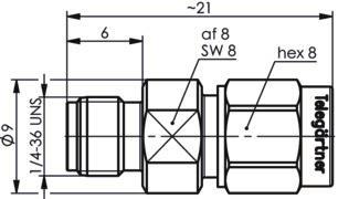 TEGA SMA-Kupplung/Port Saver   100024795 