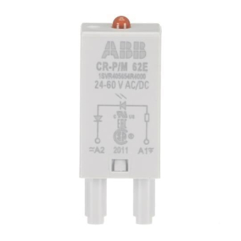 ABB Steckmodul LED rot        CR-P/M 62E 