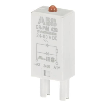 ABB Steckmodul Diode u.LED    CR-P/M 42B 