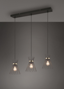 Trio PL ROD, 3xE27,            R31533080 