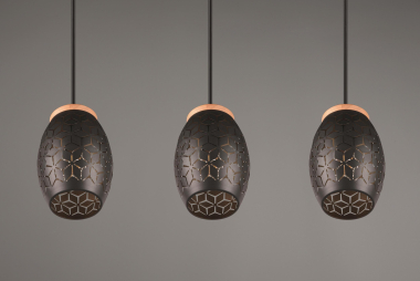 Trio PL BIDAR, 3xE27,          R31573080 