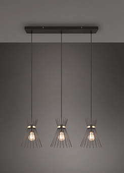 Trio PL ROD, 3xE27,            R31533080 