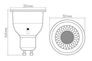 Nobile GU10 LED 6W SCCT 60°   8510001000 