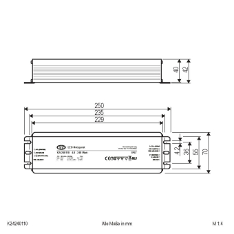 EVN NG 24V/DC -4,8-240W -      K24240110 